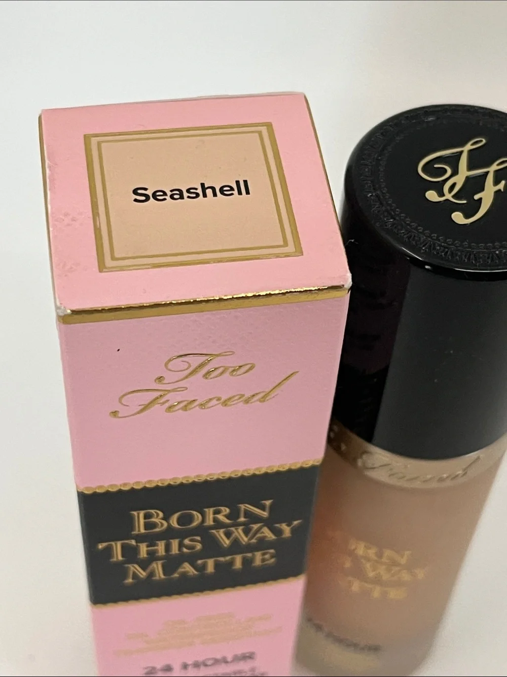 Too Faced Born This Way Matte 24 Hour Foundation — Seashell — 1 Oz.